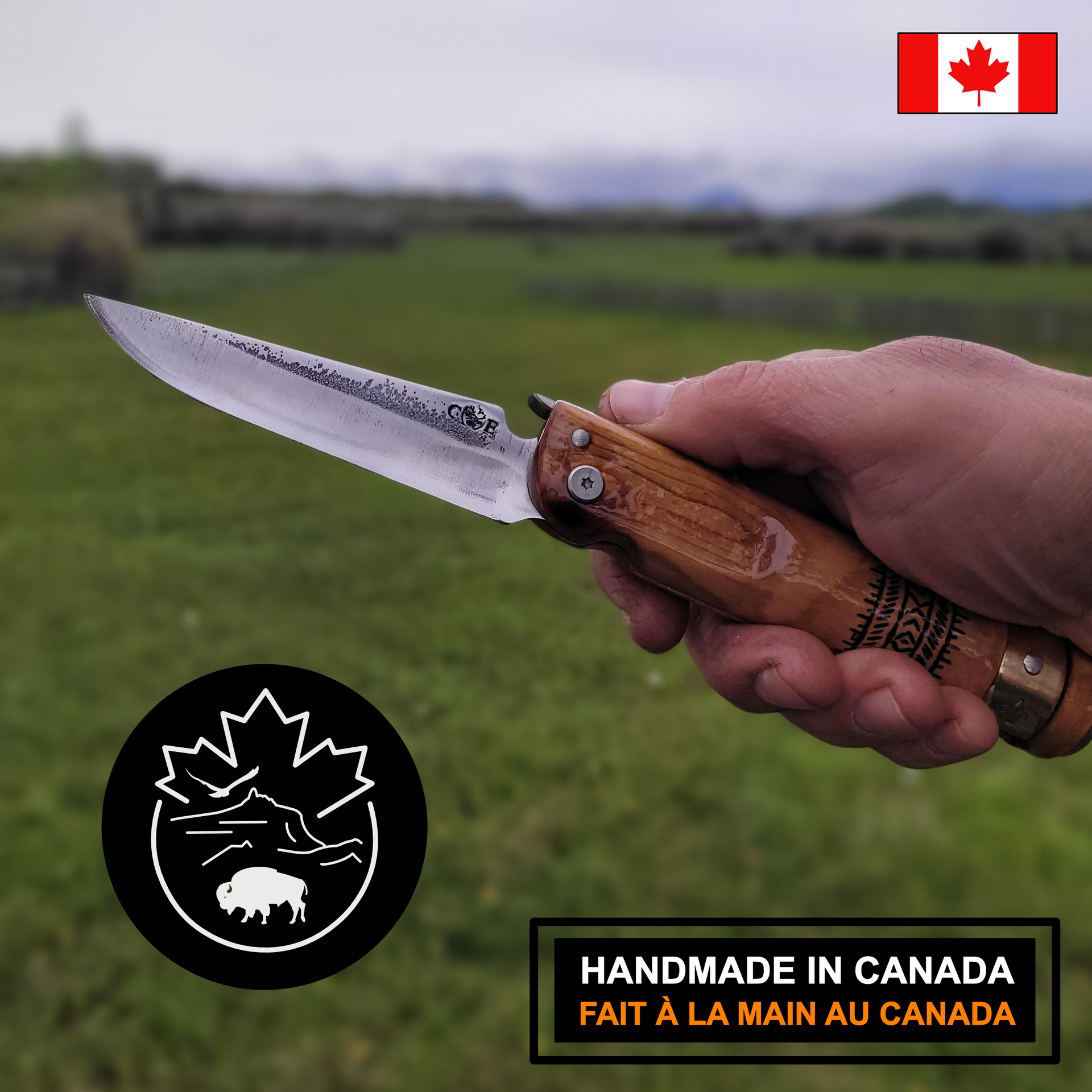 CE980 CHEVAUDIER DIT LÉPINE – Canada Enduring Knives