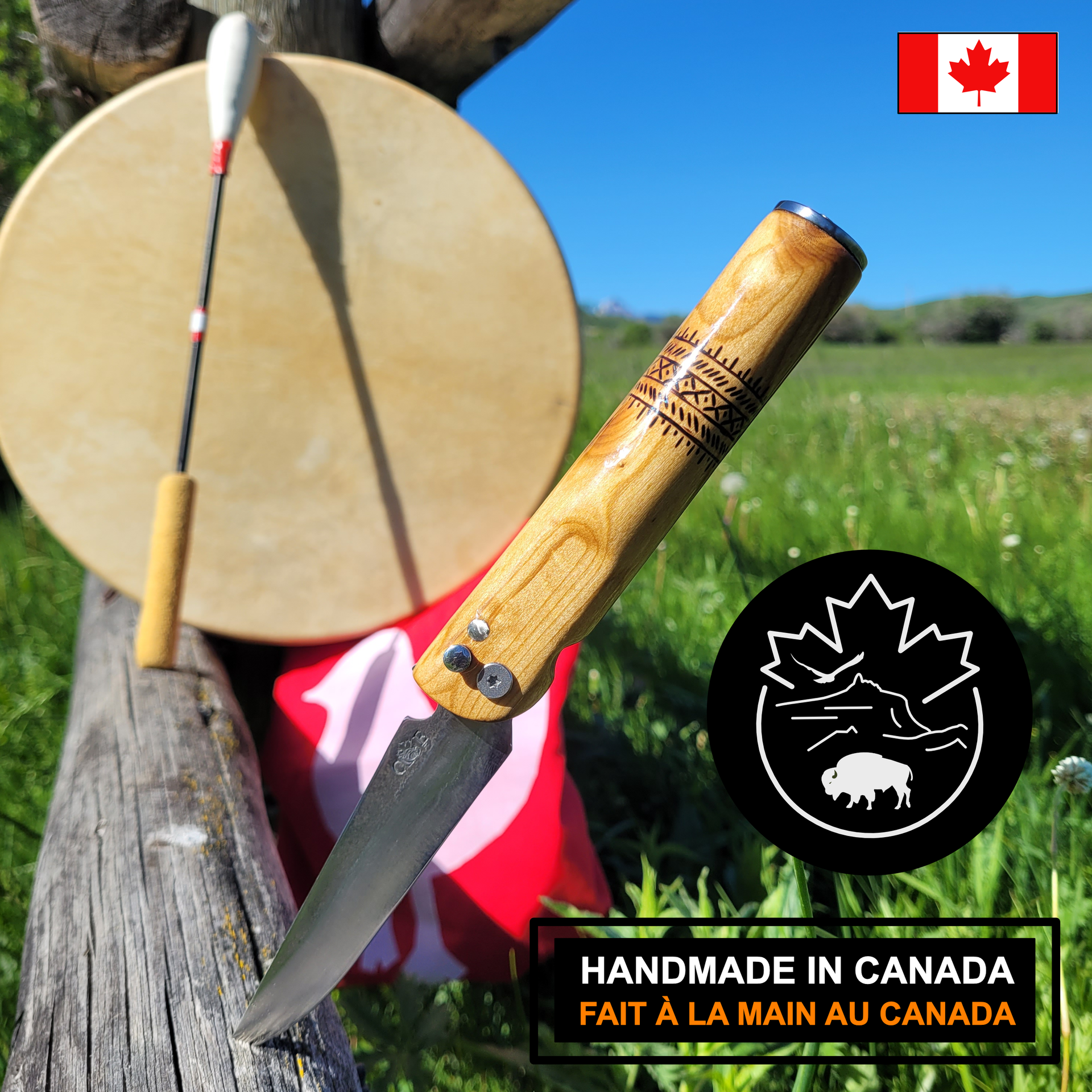 ミッケ CE980 ISAPO-MUXIKA (Crowfoot) – Canada Enduring Knives