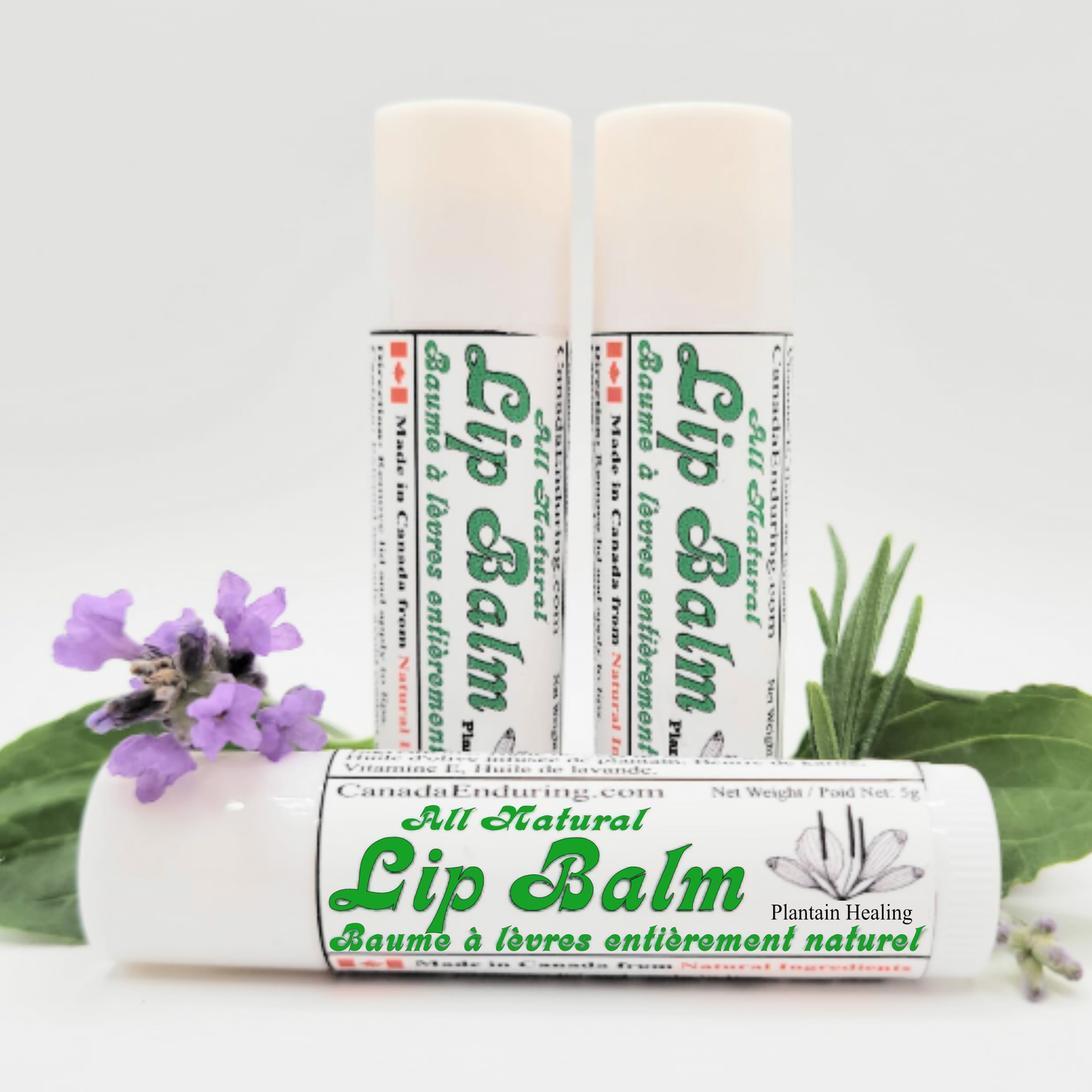 ALL NATURAL LIP BALM (3 Pack)